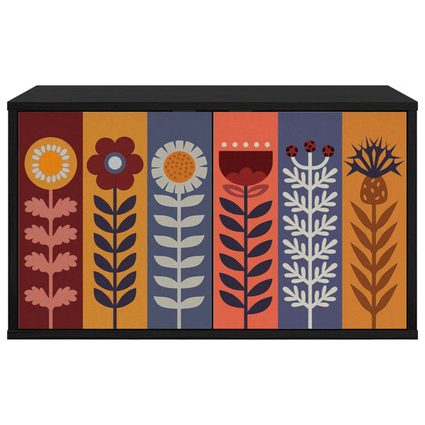 Seinälle kiinnitettävä TV-kaapisto ESSEN 69 x 33 x 40 cm
