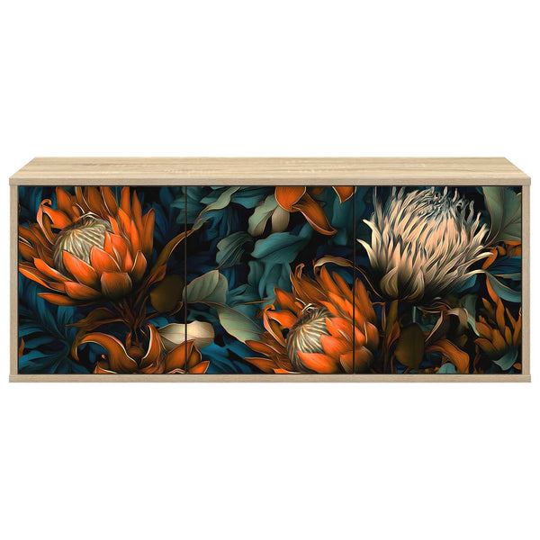 Seinälle kiinnitettävä TV-kaapisto LOCHEM 102 x 33 x 40 cm