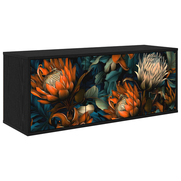 Seinälle kiinnitettävä TV-kaapisto LOCHEM 102 x 33 x 40 cm