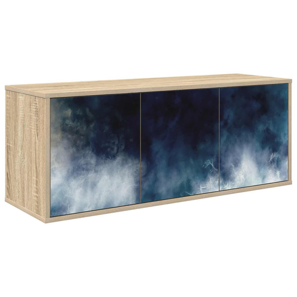 Seinälle kiinnitettävä TV-kaapisto RAALTE 102 x 33 x 40 cm