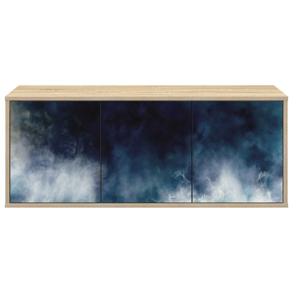 Seinälle kiinnitettävä TV-kaapisto RAALTE 102 x 33 x 40 cm