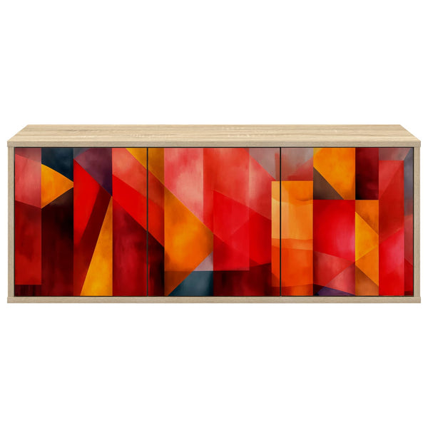 Seinälle kiinnitettävä TV-kaapisto HEESCH 102 x 33 x 40 cm