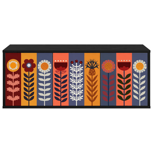 Seinälle kiinnitettävä TV-kaapisto ESSEN 102 x 33 x 40 cm