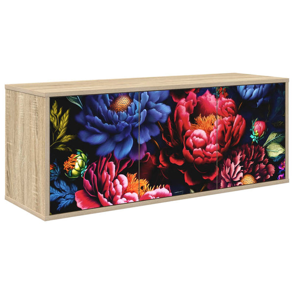 Seinälle kiinnitettävä TV-kaapisto KIEL 102 x 33 x 40 cm