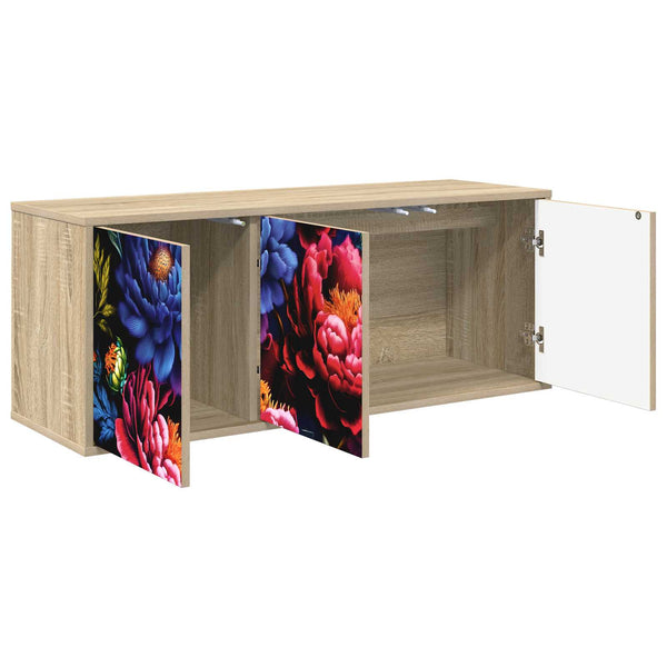 Seinälle kiinnitettävä TV-kaapisto KIEL 102 x 33 x 40 cm