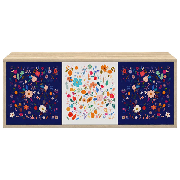 Seinälle kiinnitettävä TV-kaapisto MAINZ 102 x 33 x 40 cm
