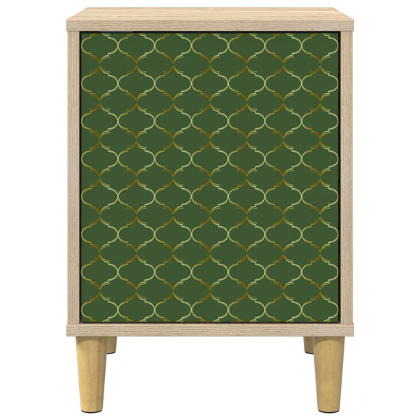 Yöpöytäkaappi GELEEN 2 kpl Sonoma-tammi 36 x 33 x 50 cm