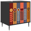 Kylpyhuonekaappi ESSEN Musta tammi 60 x 40 x 61 cm Tekninen puu