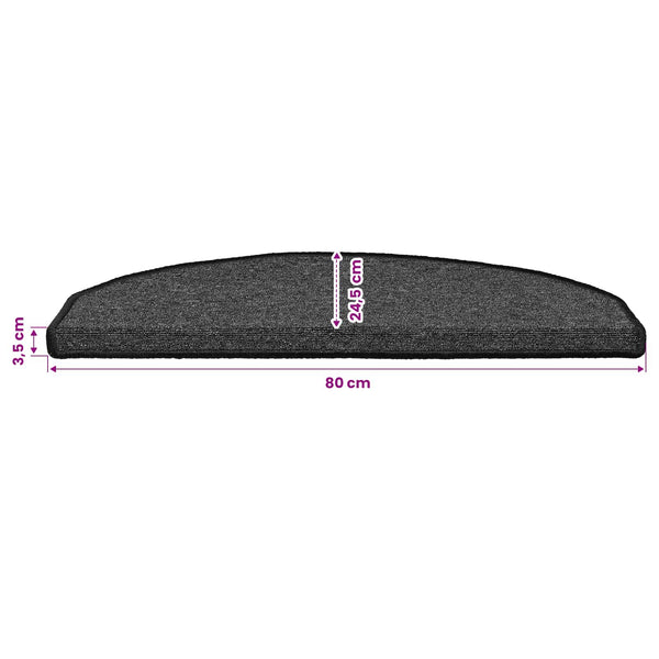 Itseliimautuvat portaamatot 15 kpl 80 x 24,5 x 3,5 cm