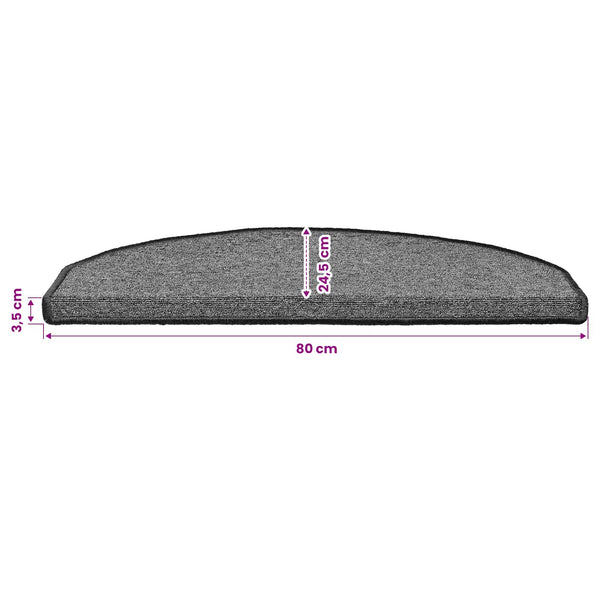 Itseliimautuvat portaamatot 15 kpl 80 x 24,5 x 3,5 cm