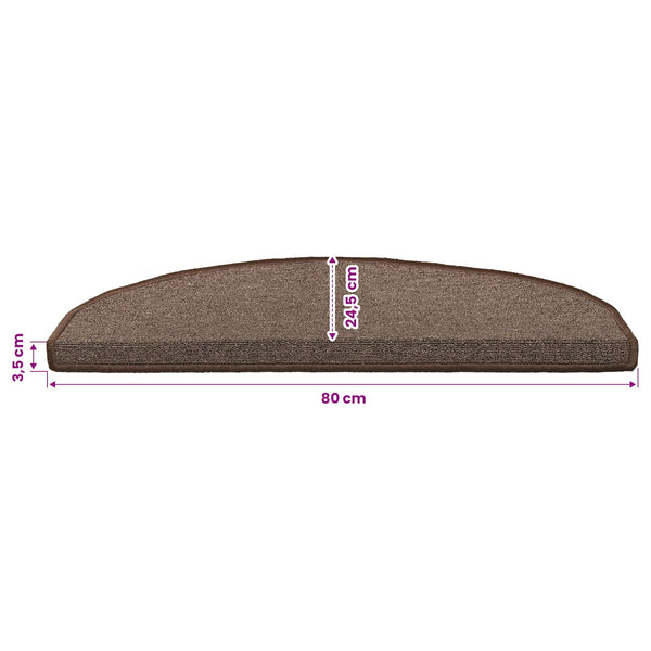 Itseliimautuvat portaamatot 15 kpl 80 x 24,5 x 3,5 cm