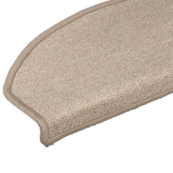 Itseliimautuvat portaamatot 15 kpl 80 x 24,5 x 3,5 cm Taupe