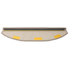 Itseliimautuvat portaamatot 15 kpl 80 x 24,5 x 3,5 cm Taupe