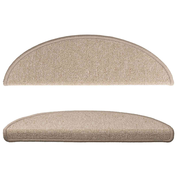 Itseliimautuvat portaamatot 15 kpl 80 x 24,5 x 3,5 cm Taupe