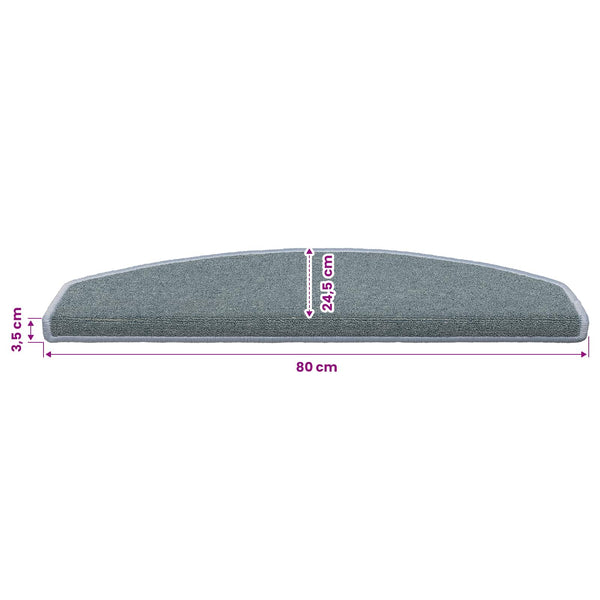 Itseliimautuvat portaamatot 15 kpl 80 x 24,5 x 3,5 cm