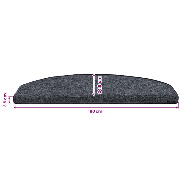 Itseliimautuvat portaamatot 15 kpl 80 x 24,5 x 3,5 cm