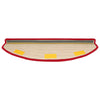 Itseliimautuvat portaamatot 15 kpl 80 x 24,5 x 3,5 cm Punainen