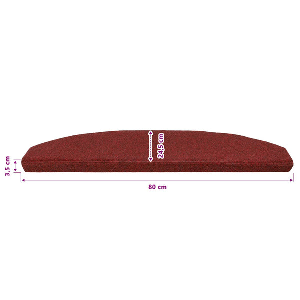 Itseliimautuvat portaamatot 15 kpl 80 x 24,5 x 3,5 cm
