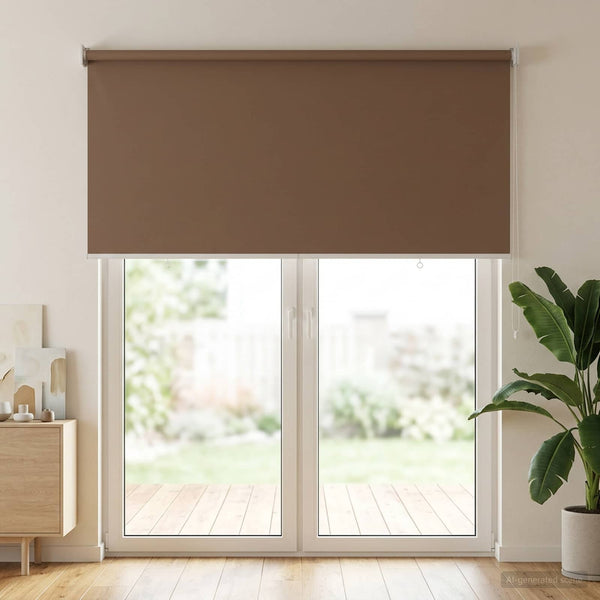 Ulkoilman rullakaihdin UV-suojaus Taupe 145 x 230 cm (L x K)