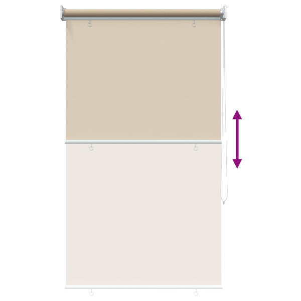 Ulkoilman rullakaihdin UV-suojaus Beige 100 x 230 cm (L x K)