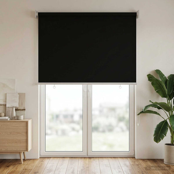 Ulkoilman rullakaihdin UV-suojaus Musta 100 x 230 cm (L x K)