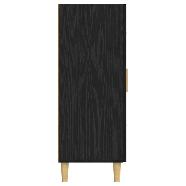 Sivupöytä Musta tammi 69,5 x 34 x 90 cm Tekninen puu