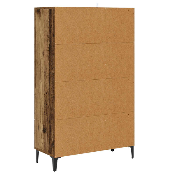 Korkea kaappi Vanha puu 70 x 31 x 115 cm Tekninen puu