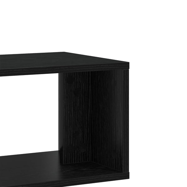 TV-kaappi 100 x 30 x 50 cm Musta tammi Tekninen puu