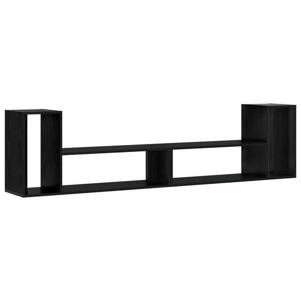 TV-kaappi 100 x 30 x 50 cm Musta tammi Tekninen puu