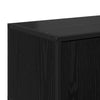 TV-kaappi 80 x 34,5 x 40 cm Musta tammi Tekninen puu