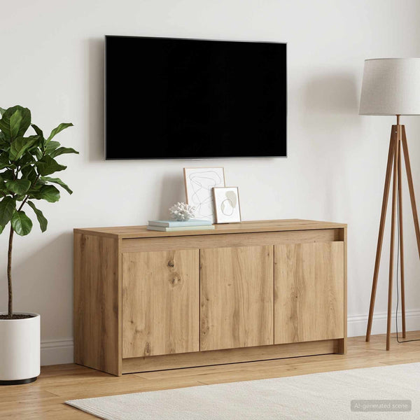 TV-kaappi 100 x 34 x 50 cm Artisaanitammi Tekninen puu