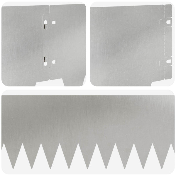 Nurmireunus 20 kpl 103 x 20 cm Teräs Hopea