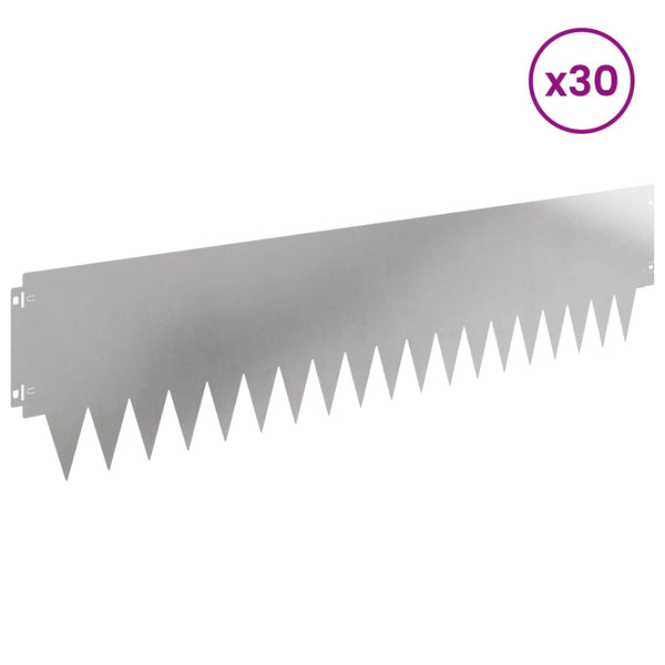 Nurmireunus 30 kpl 103 x 25 cm Teräs Hopea