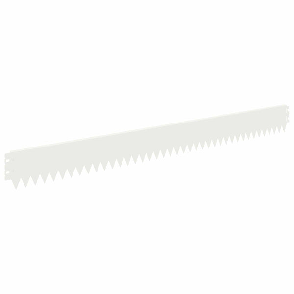 Nurmireunus 30 kpl 103 x 10 cm Teräs valkoinen