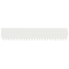 Nurmireunus 30 kpl 103 x 20 cm Teräs valkoinen