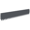 Nurmireunus 10 kpl 103 x 20 cm Teräs Antrasiitti