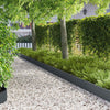 Nurmireunus 20 kpl 103 x 20 cm Teräs Antrasiitti