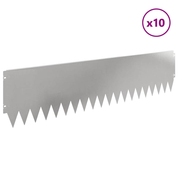 Nurmireunus 10 kpl 103 x 25 cm Teräs Hopea