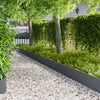Nurmireunus 20 kpl 103 x 30 cm Teräs Antrasiitti