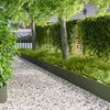 Nurmireunus 10 kpl 103 x 30 cm Teräs Oliivinvihreä