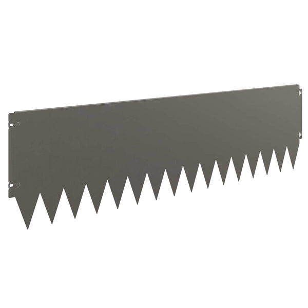 Nurmireunus 20 kpl 103 x 30 cm Teräs Ruosteinen