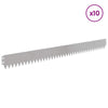 Nurmireunus 10 kpl 103 x 10 cm Stainless Steel Hopea