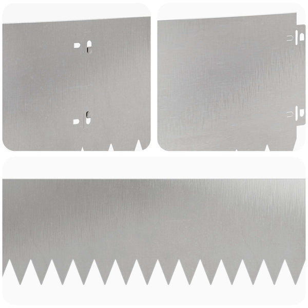 Nurmireunus 10 kpl 103 x 20 cm Teräs Hopea