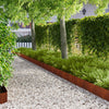 Nurmireunus 30 kpl 103 x 20 cm Teräs Ruosteinen