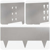 Nurmireunus 10 kpl 100 x 25 cm Teräs Hopea