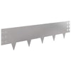 Nurmireunus 10 kpl 100 x 25 cm Teräs Hopea