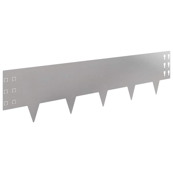 Nurmireunus 30 kpl 100 x 25 cm Teräs Hopea