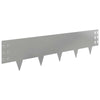 Nurmireunus 20 kpl 100 x 25 cm Teräs Hopea