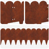 Nurmireunus 10 kpl 103 x 25 cm Teräs Ruosteinen