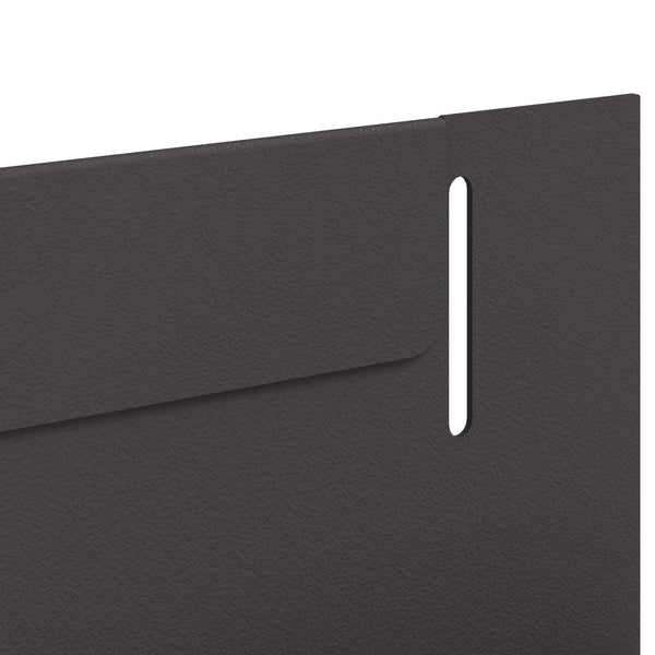 Nurmireunus 30 kpl 102 x 4 x 4 cm Teräs Musta